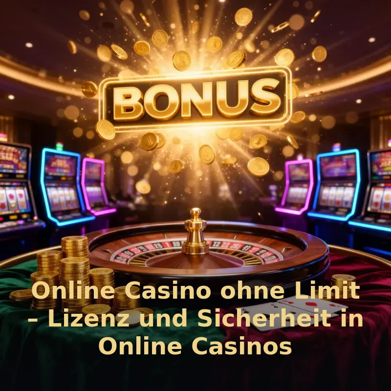 Online Casino ohne Limit – Lizenz und Sicherheit in Online Casinos